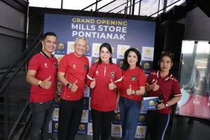 Mills Store Pontianak Resmi Dibuka, Dukung Ekosistem Olahraga Lokal