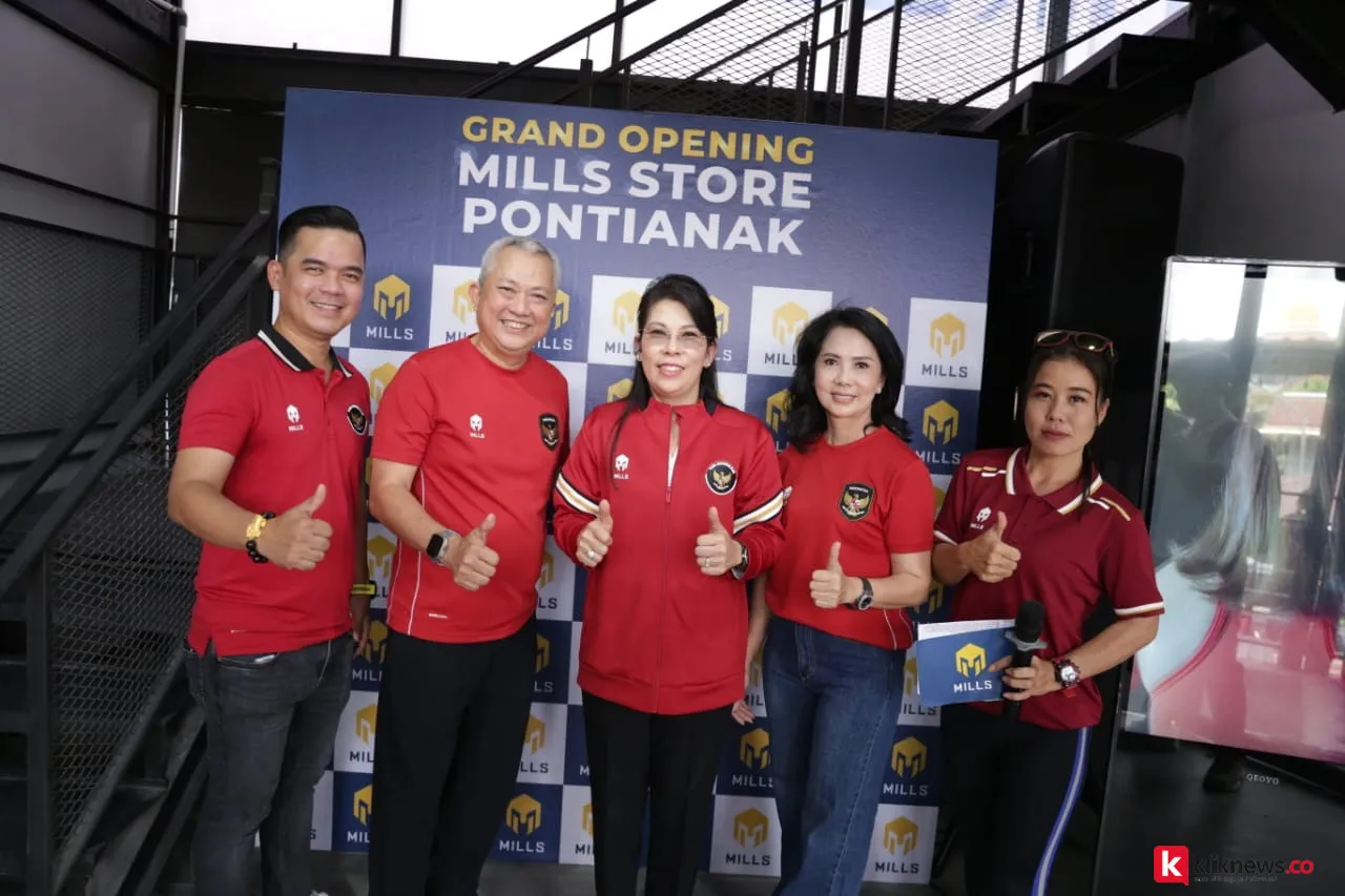 Mills Store Pontianak Resmi Dibuka, Dukung Ekosistem Olahraga Lokal