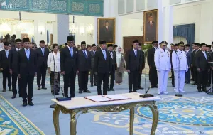 Presiden Prabowo Reshuffle Kabinet Merah Putih, Sejumlah Wakil Menteri Dilantik