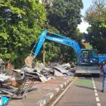 Pasar Barito Dibongkar, Akan Jadi Taman Bendera Pusaka Ikon Baru Jaksel